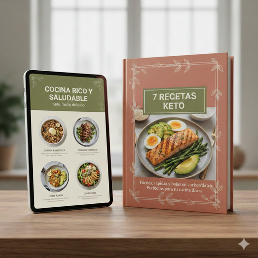 7 Recetas Keto: Plan semanal para cocinar rico y saludable